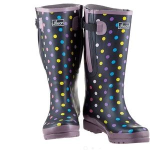 Jileon XW CALF RAIN BOOTS - UP TO 23in CALF - SIZE 11 XW NEW/NEVER WORN